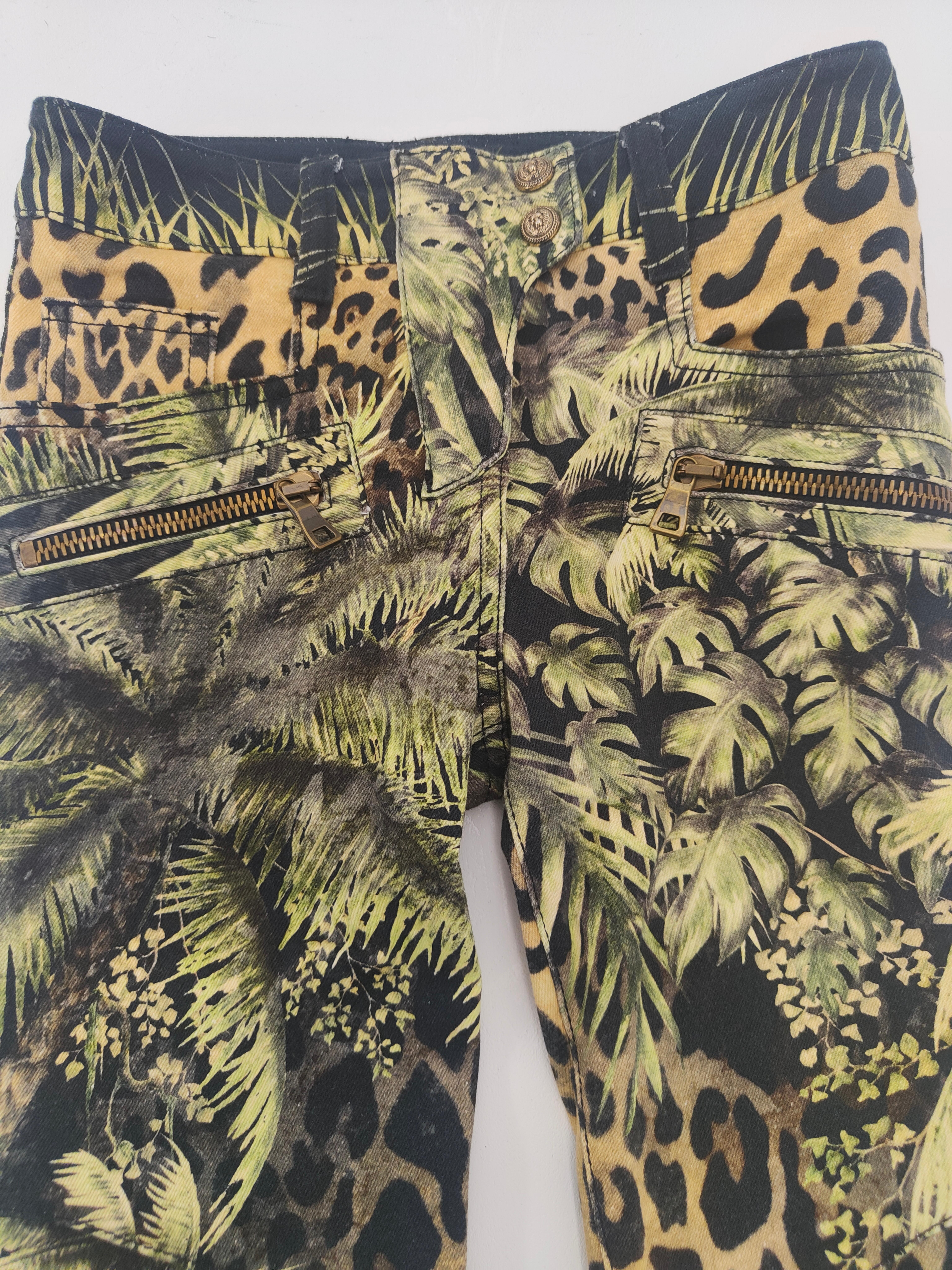 Balmain multicoloured pants/jeans For Sale 5