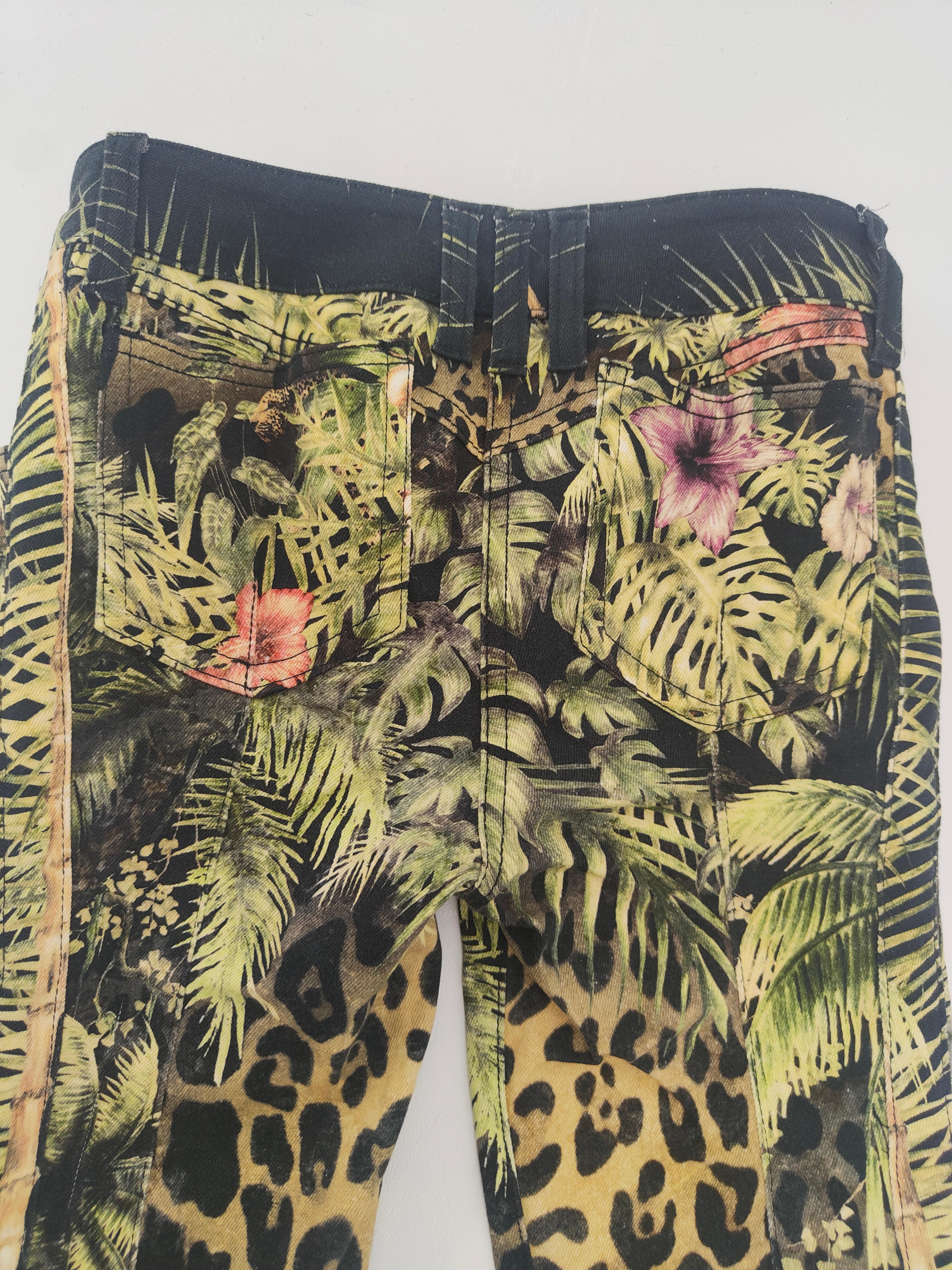 Black Balmain multicoloured pants/jeans For Sale