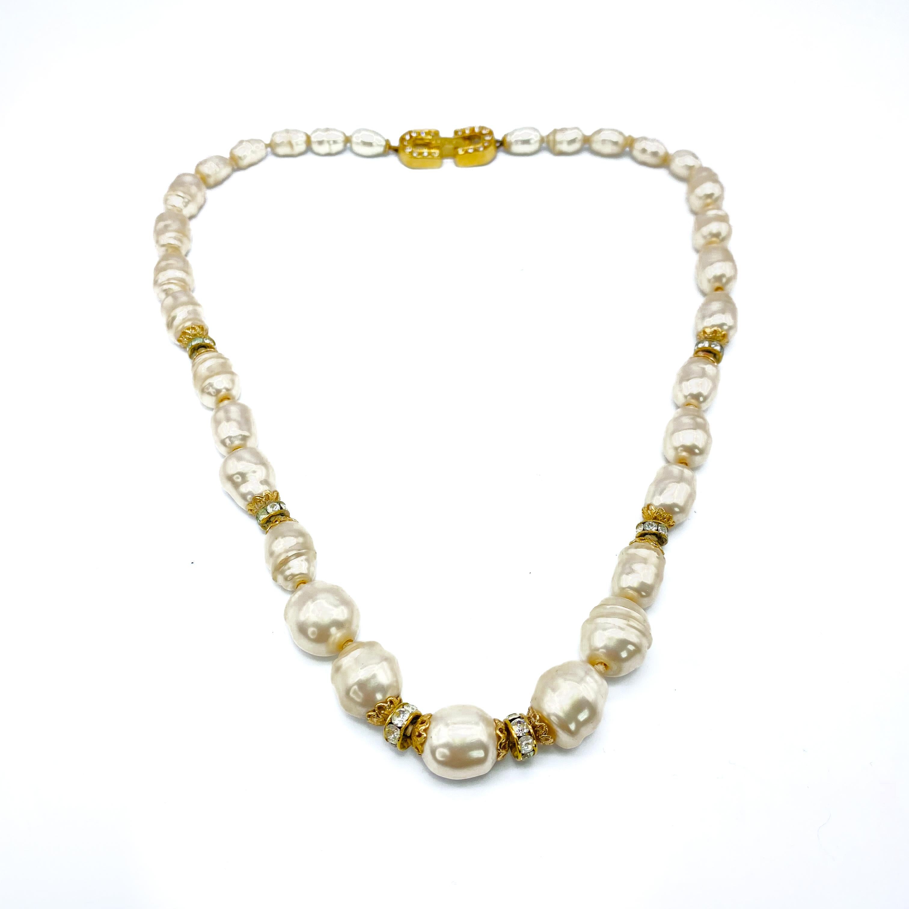 Balmain Necklace Vintage 1970s In Excellent Condition For Sale In London, GB
