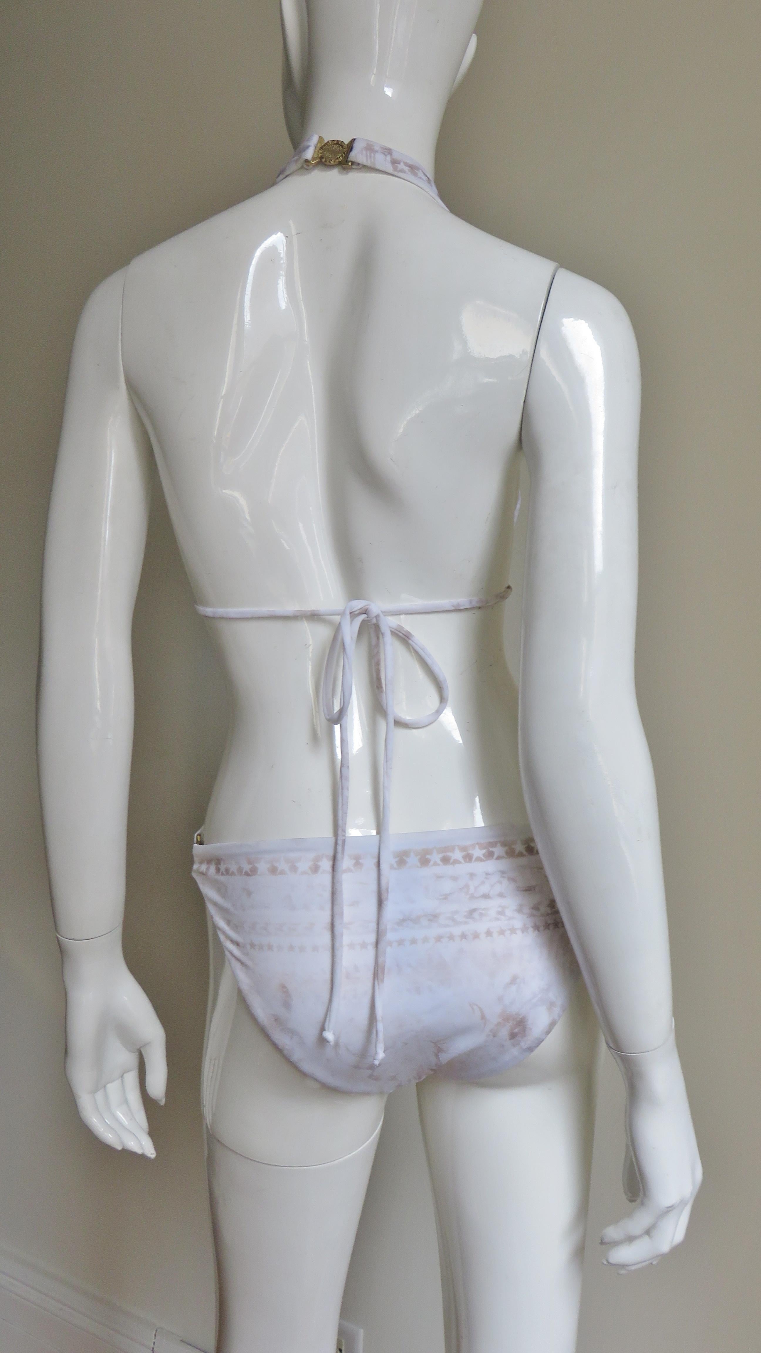  Balmain New Plunge Swimsuit In Excellent Condition In Water Mill, NY