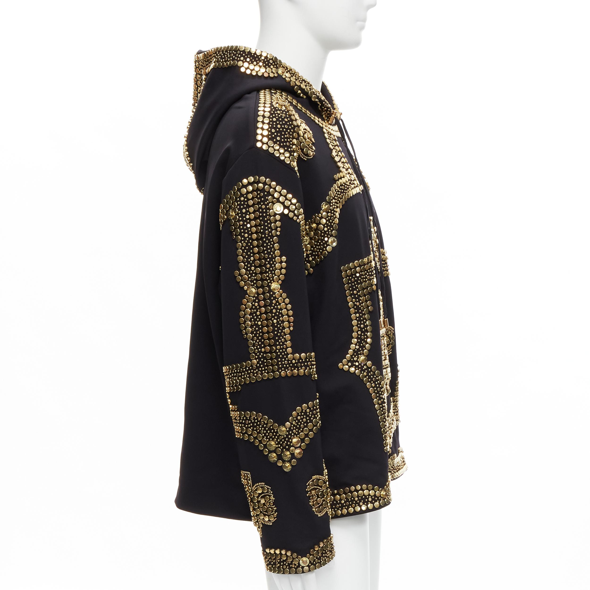 Balmain hoodie gold deals