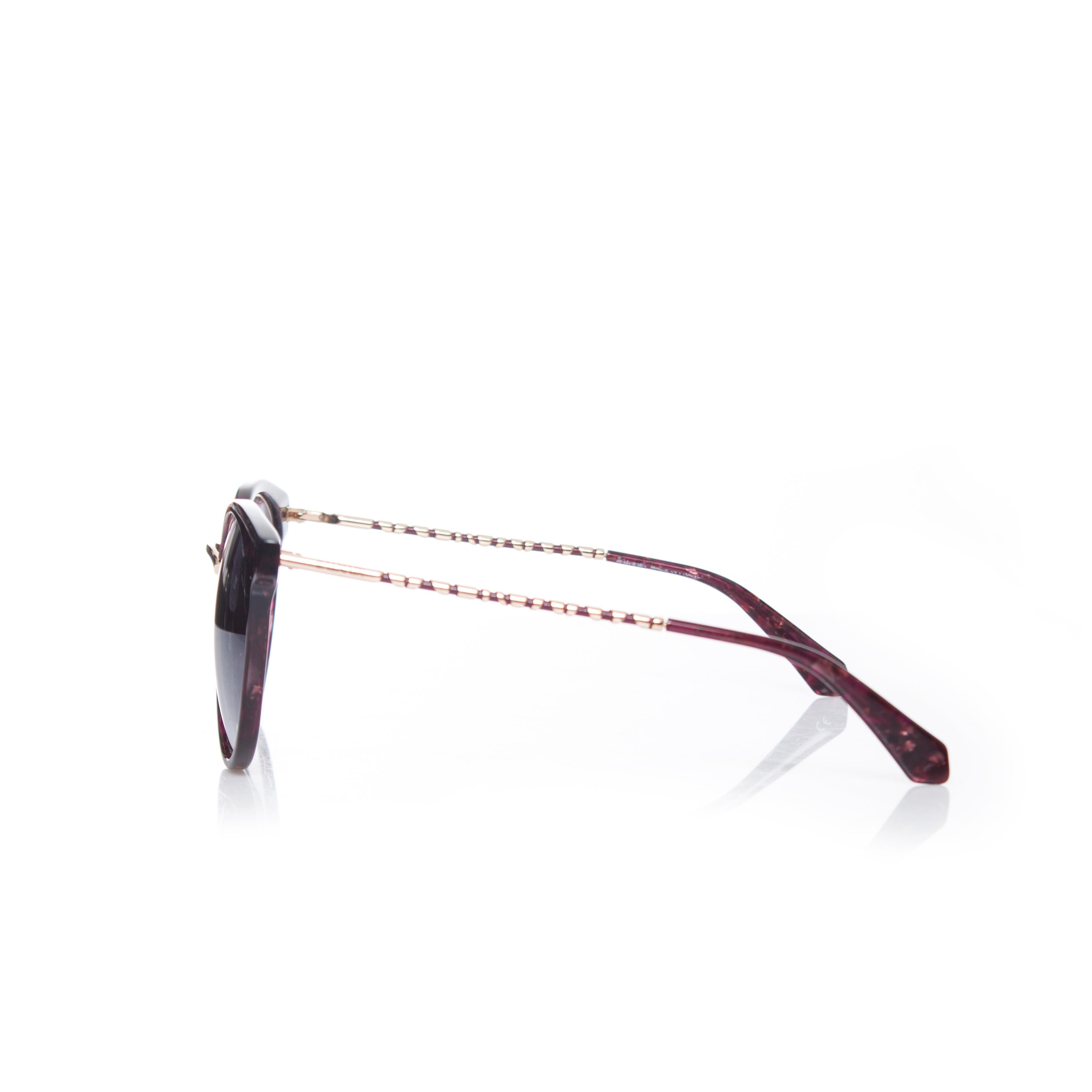 Balmain, Oversized red sunglasses For Sale 1