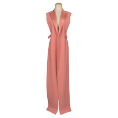 Balmain Pink Long Cardigan from a Défilé