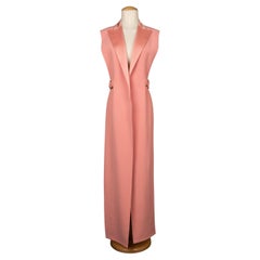 Balmain Pink Long Cardigan from a Défilé