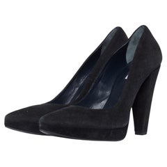 Balmain, pointed platform heels