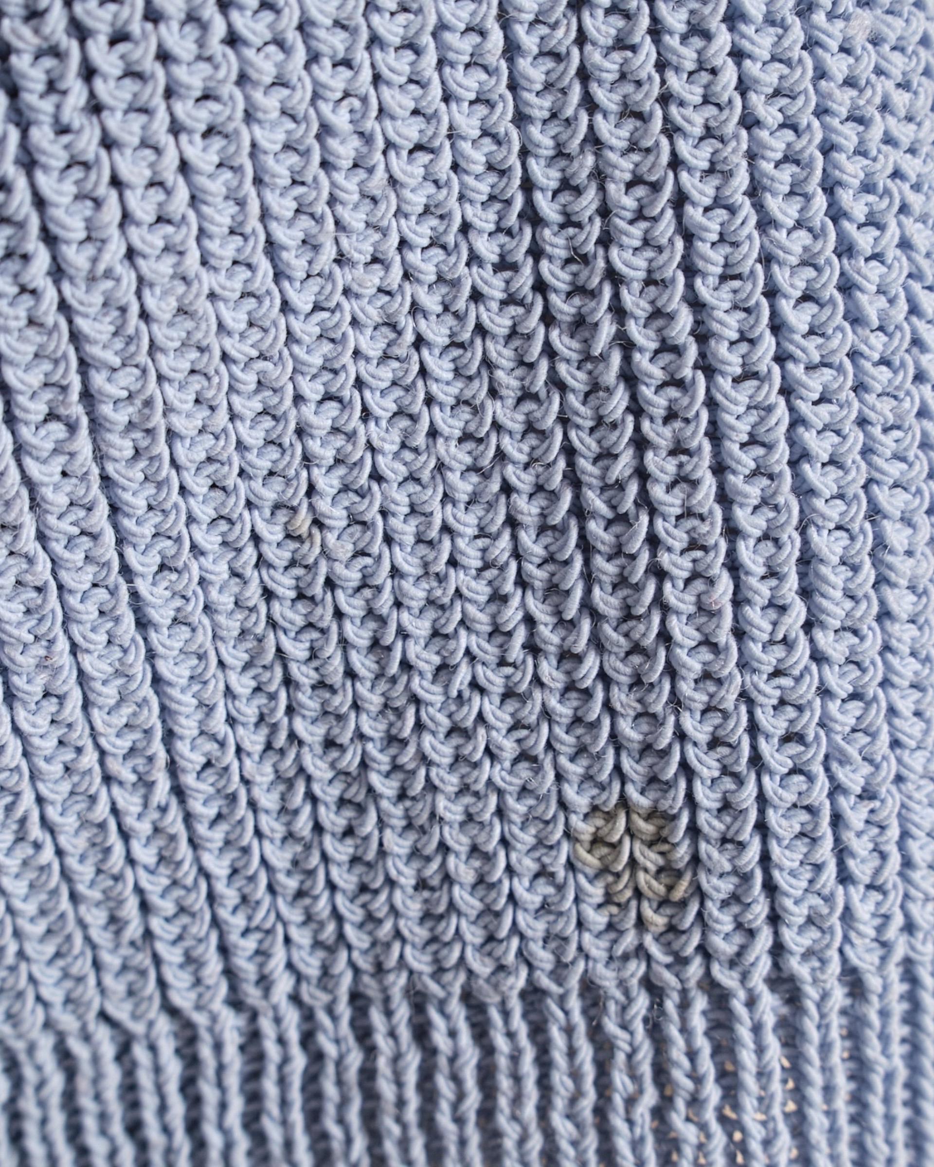 Balmain Pullover Azzurro in Kurzform im Zustand „Gut“ im Angebot in Torre Del Greco, IT