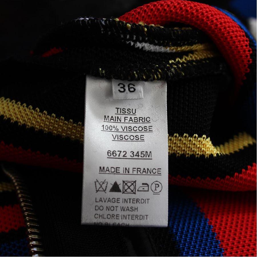 Balmain Rainbow Skirt FR 36 For Sale 1