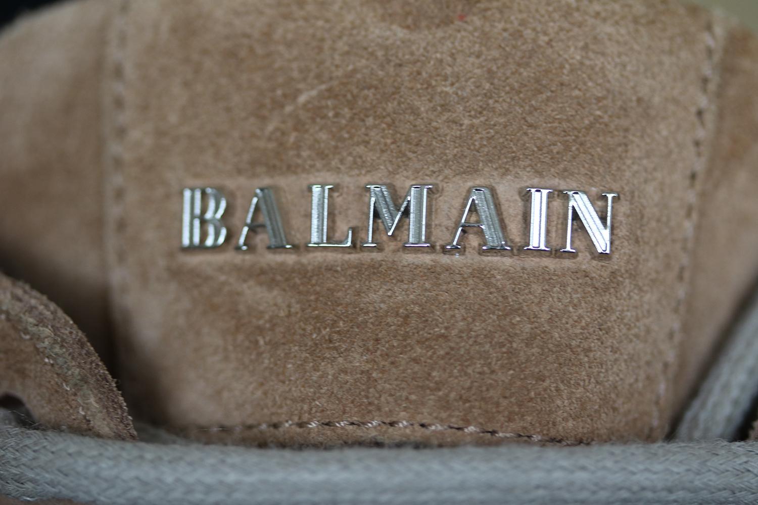 Men's Balmain Ranger Suede Ankle Boots 