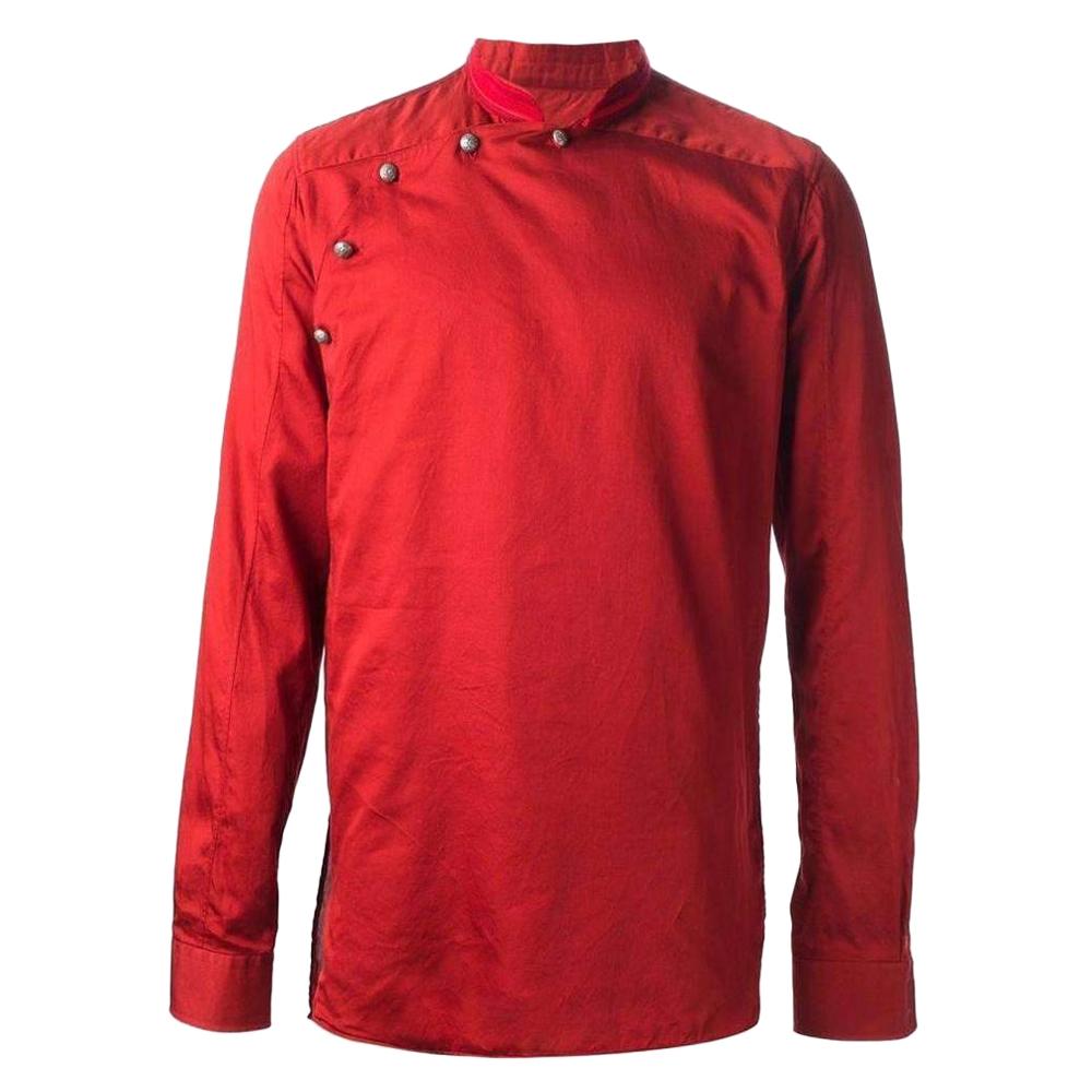 red button shirt with custom logo red button shirt with custom logo