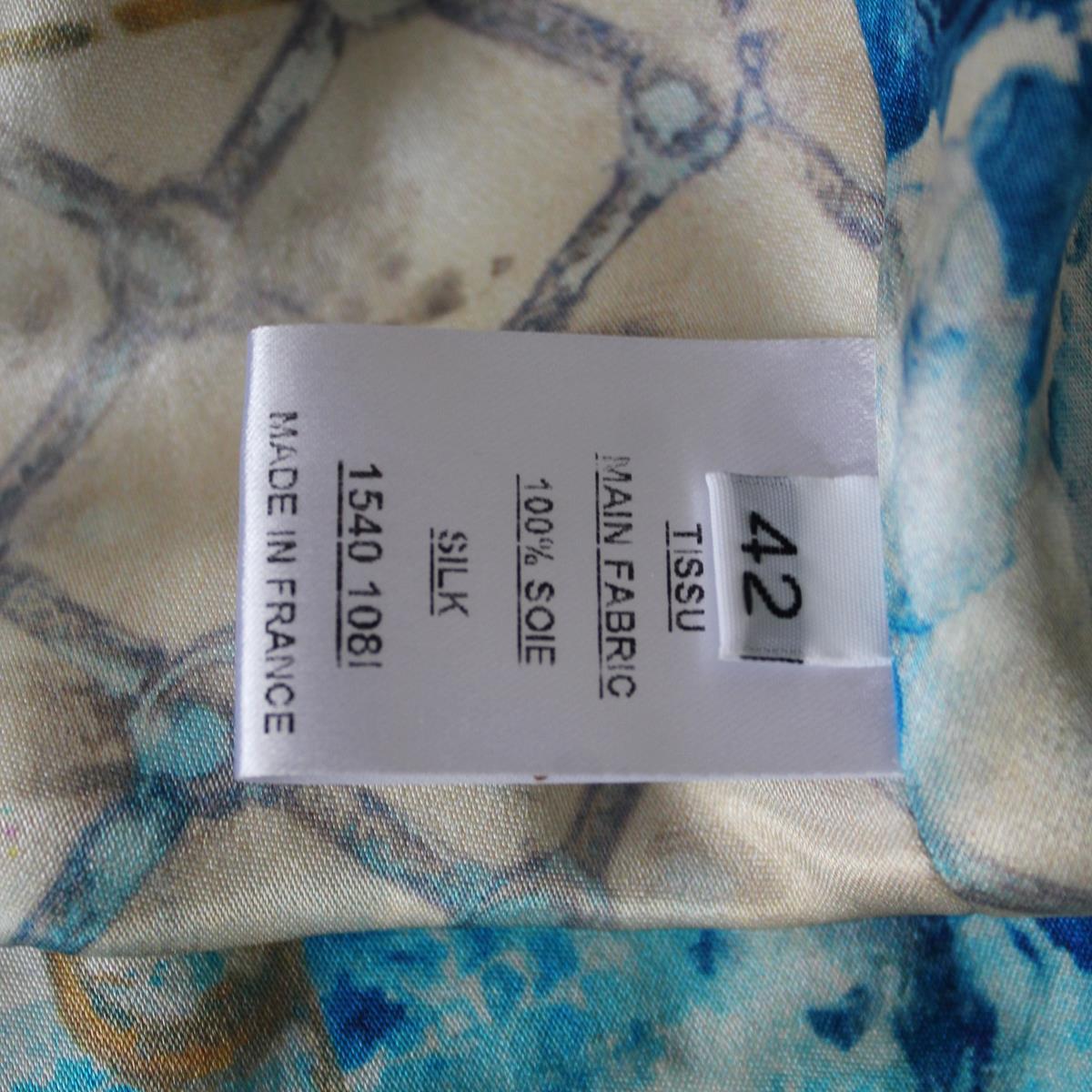 Balmain Silk Jacket 42 For Sale 1