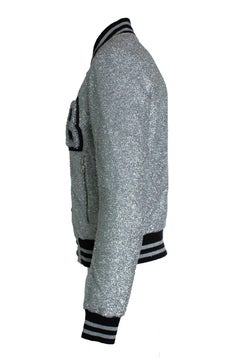 Balmain, Silver bomber with lurex