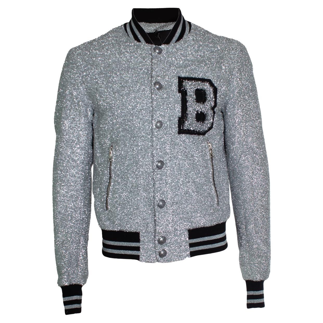 Balmain, Silver bomber with lurex