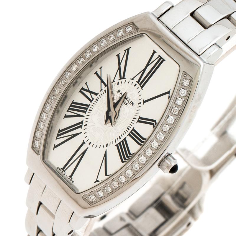balmain diamond watch