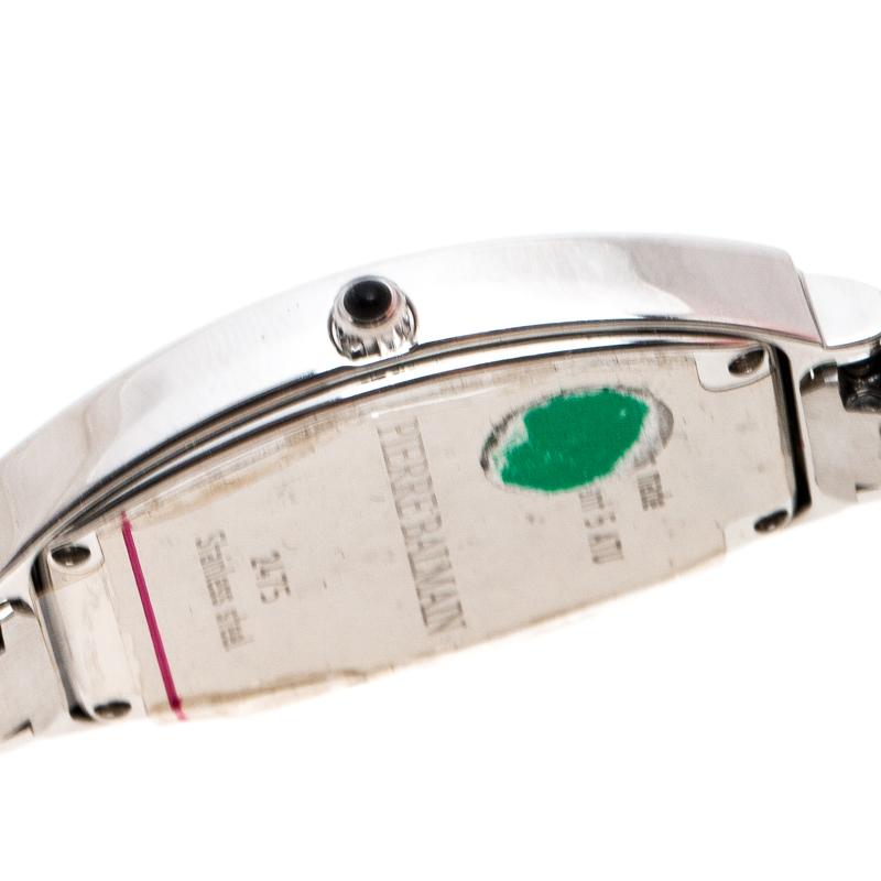 Contemporary Balmain Silver Stainless Steel Diamond 2475 Women's Wristwatch 24MM