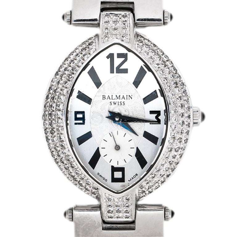 Balmain Silver Stainless Steel Excessive 3731 Women's Wristwatch 28 mm