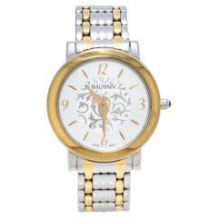 Balmain Silver Two-Tone Elegance Chic Mini B1692.39.14 Women's Wristwatch 29 mm