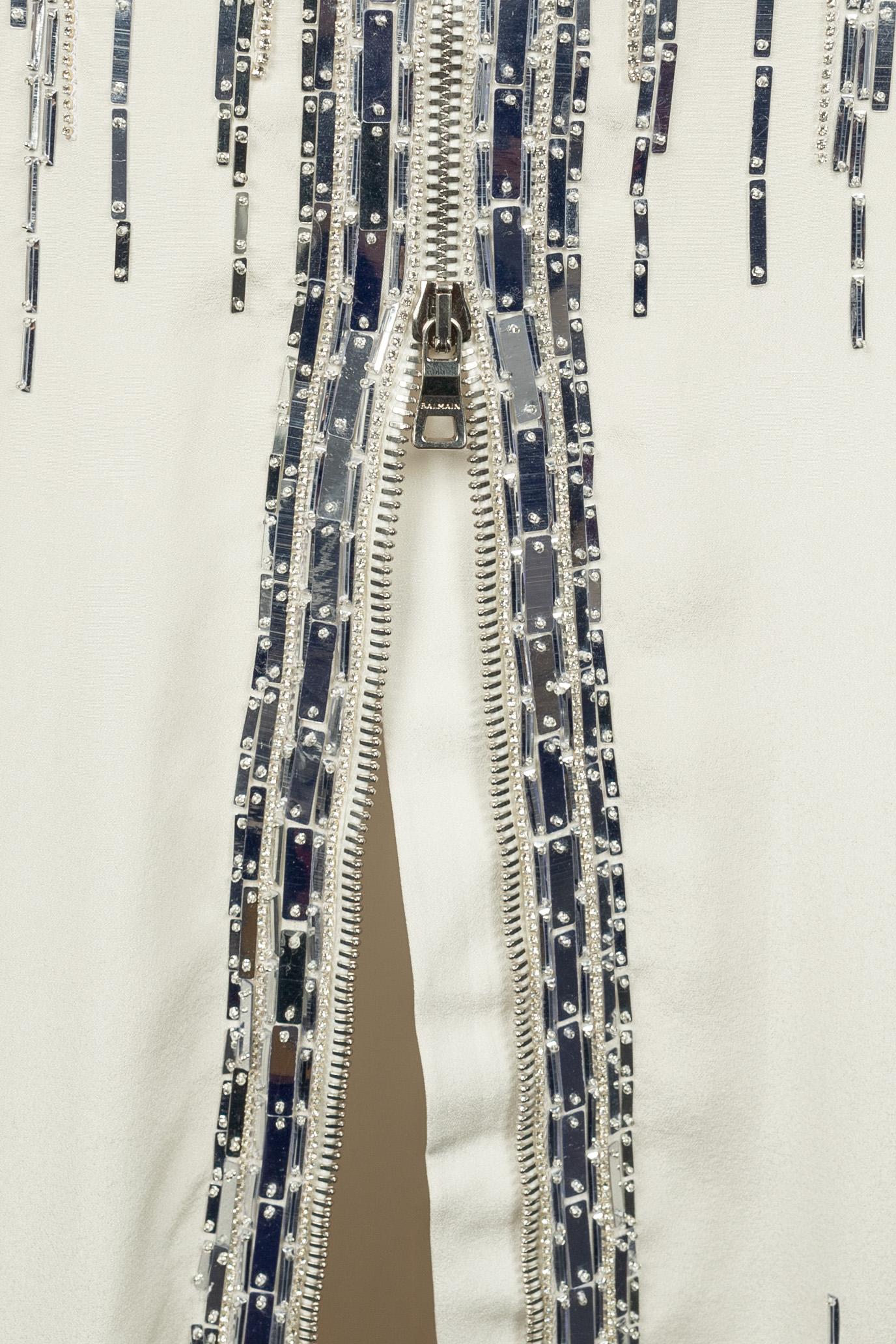 Balmain silvery skirt 2020 For Sale 6
