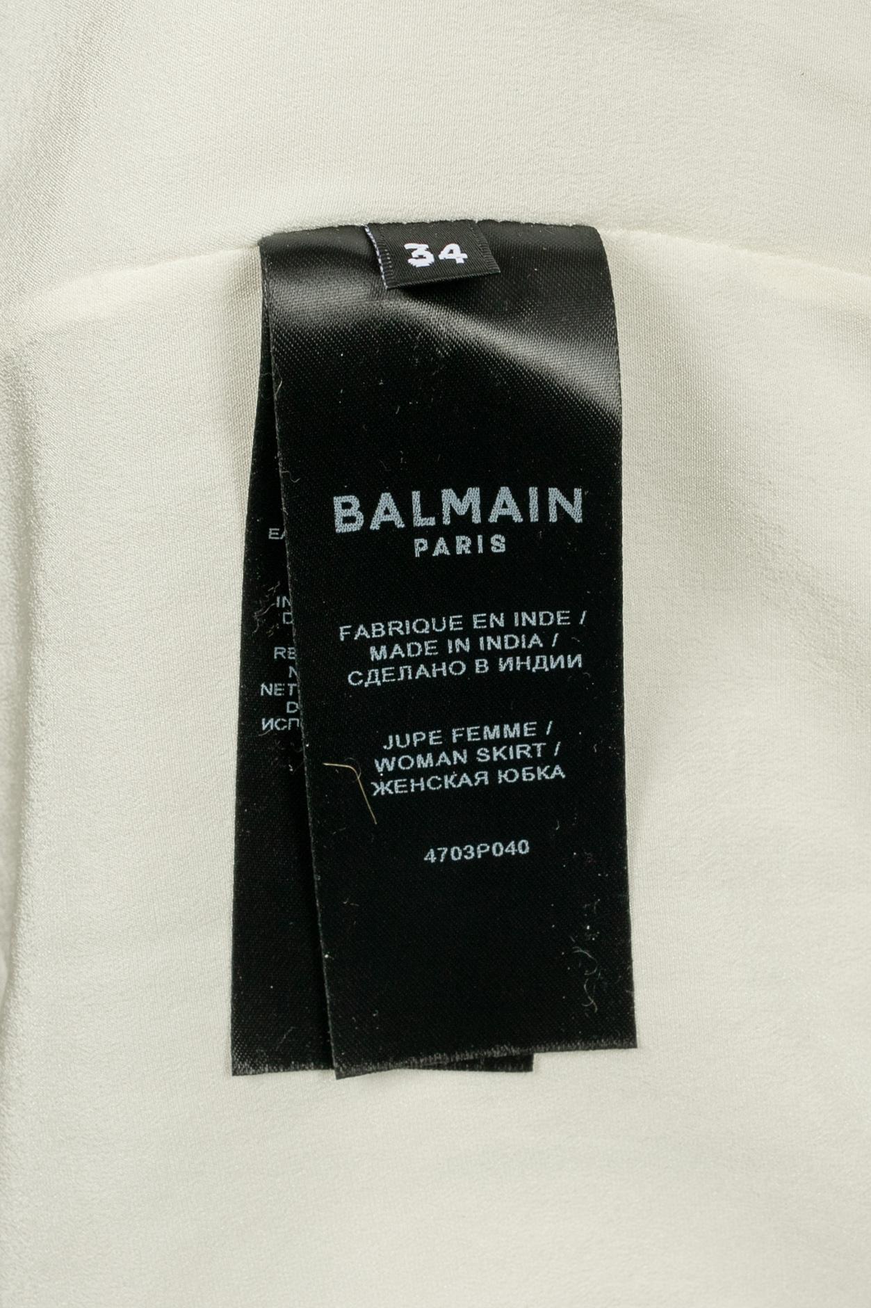 Balmain silvery skirt 2020 For Sale 7