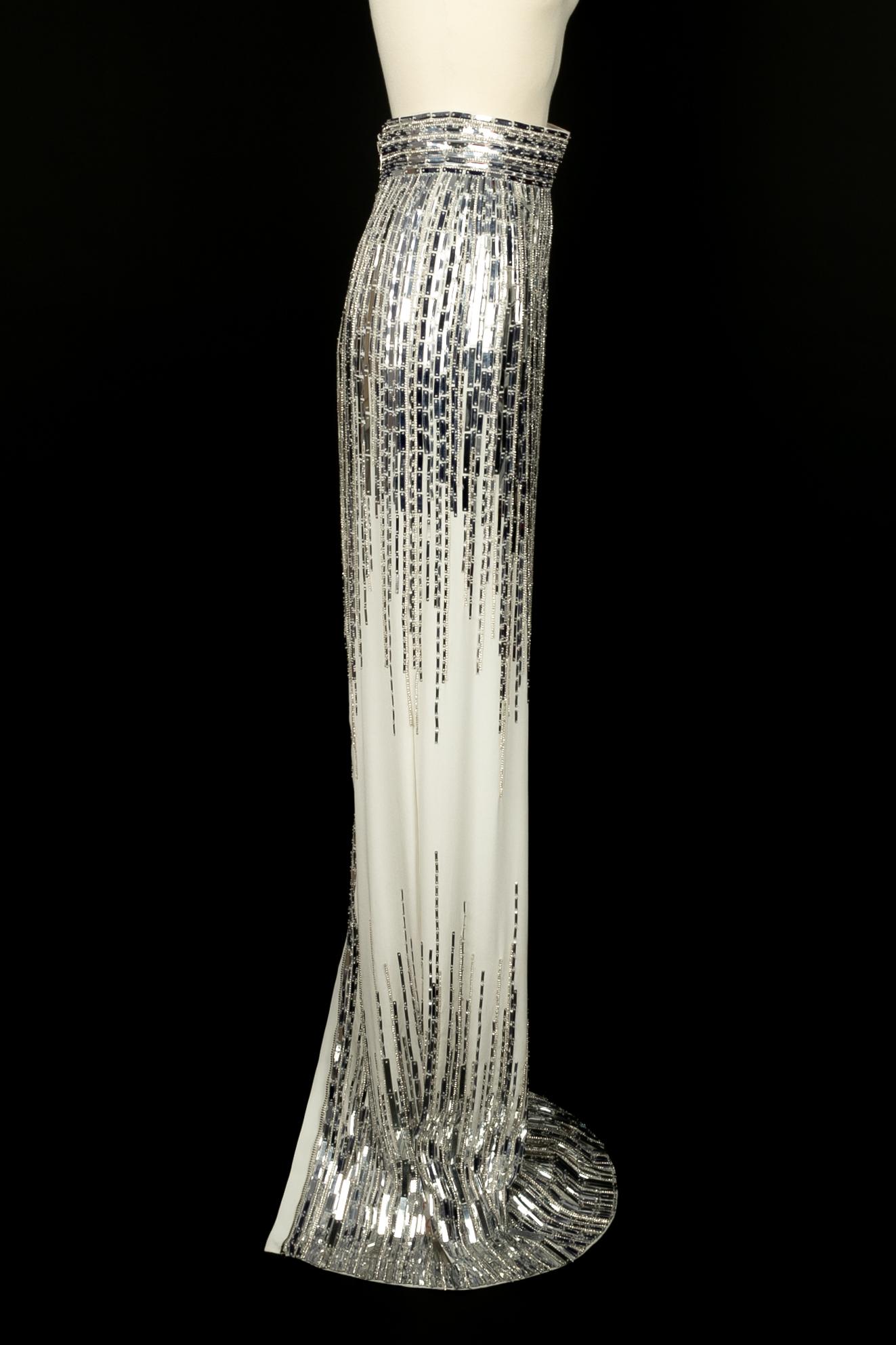 Balmain silvery skirt 2020 For Sale 1