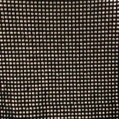 BALMAIN Size XS Black Silver Viscose Blend Studded Dolman Sleeves Scoop Neck T-Shirt