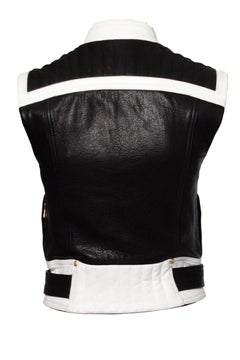 Balmain, Sleeveless biker jacket