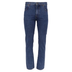 Balmain Slim-Fit Jeans in Blue Cotton