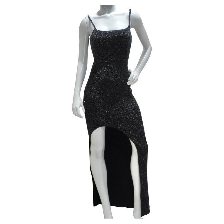 Chanel Metallic Dress - 43 For Sale on 1stDibs
