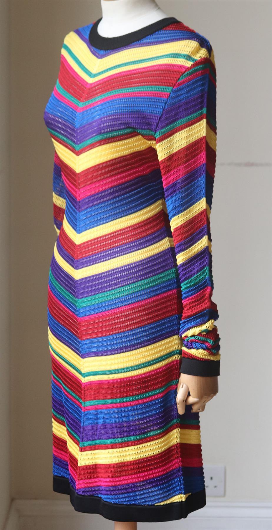 balmain crochet dress
