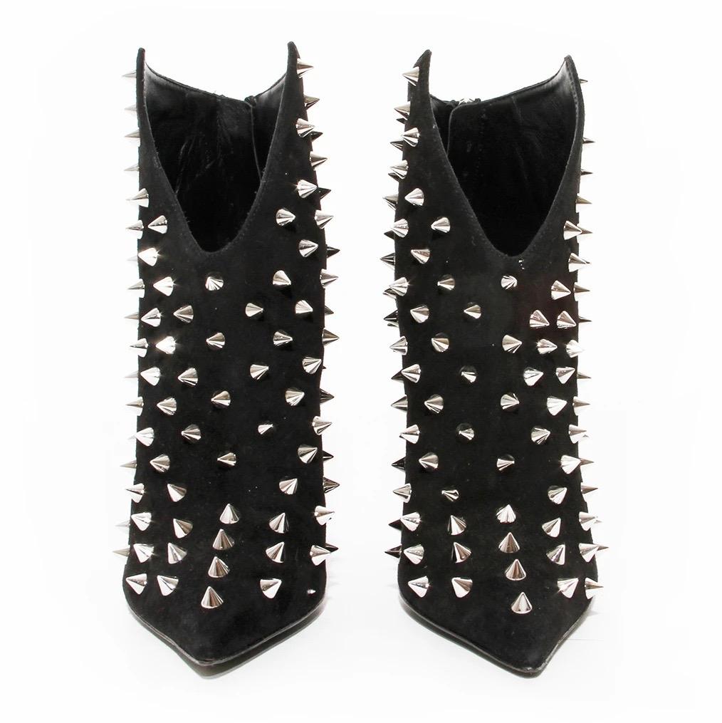 balmain spike shoes