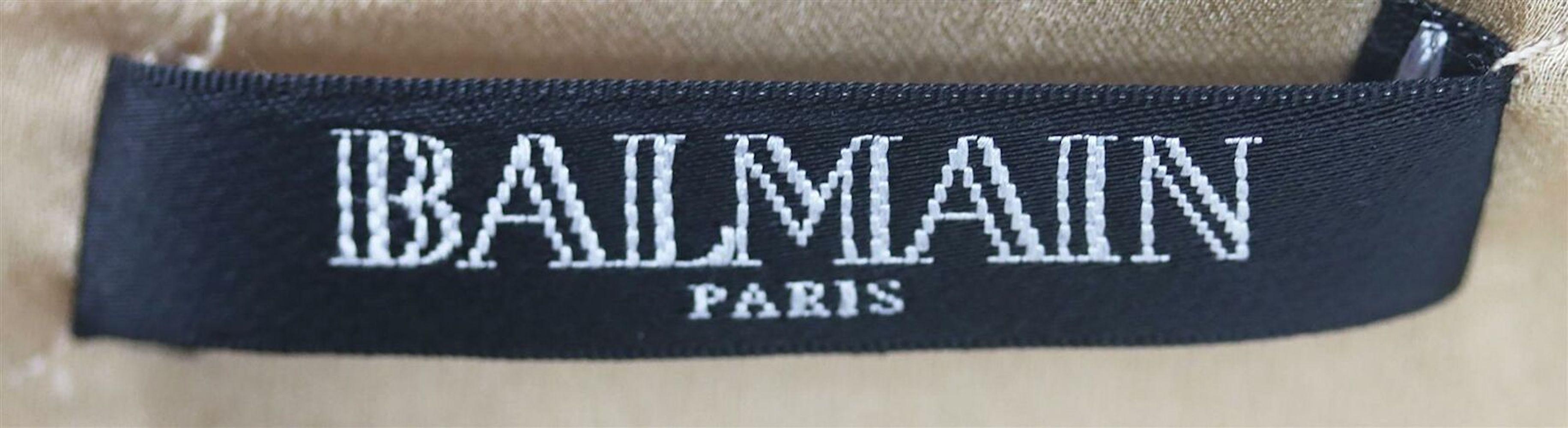 Balmain Tiered Ruffled Silk Halterneck Mini Dress In Excellent Condition In London, GB