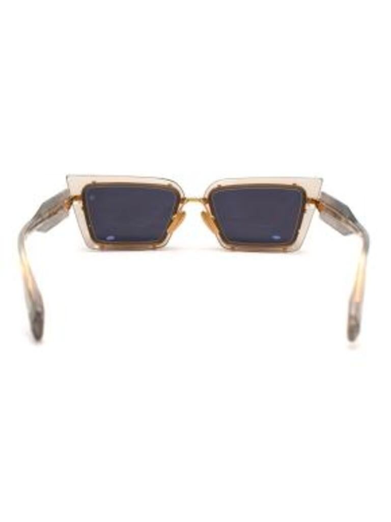 Balmain Translucent Admirable Sunglasses In Excellent Condition For Sale In London, GB