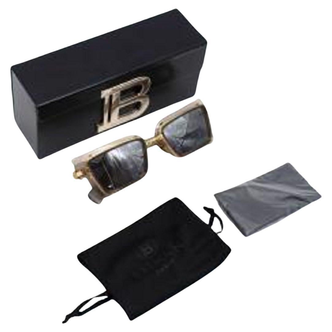 Louis Vuitton Black & Orange Acetate Mirrored 1.1 Millionaire Sunglasses Size W