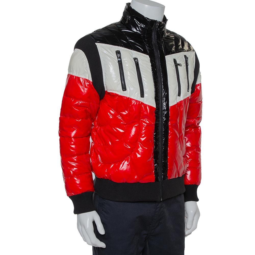 balmain bubble leather jacket
