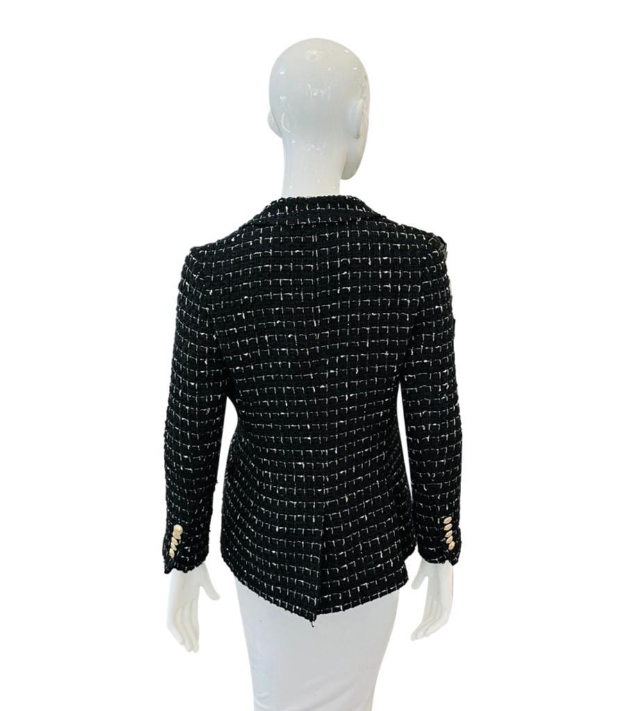 Women's Balmain Tweed Open Jacket For Sale
