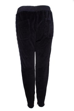 Balmain, Velvet track pants.