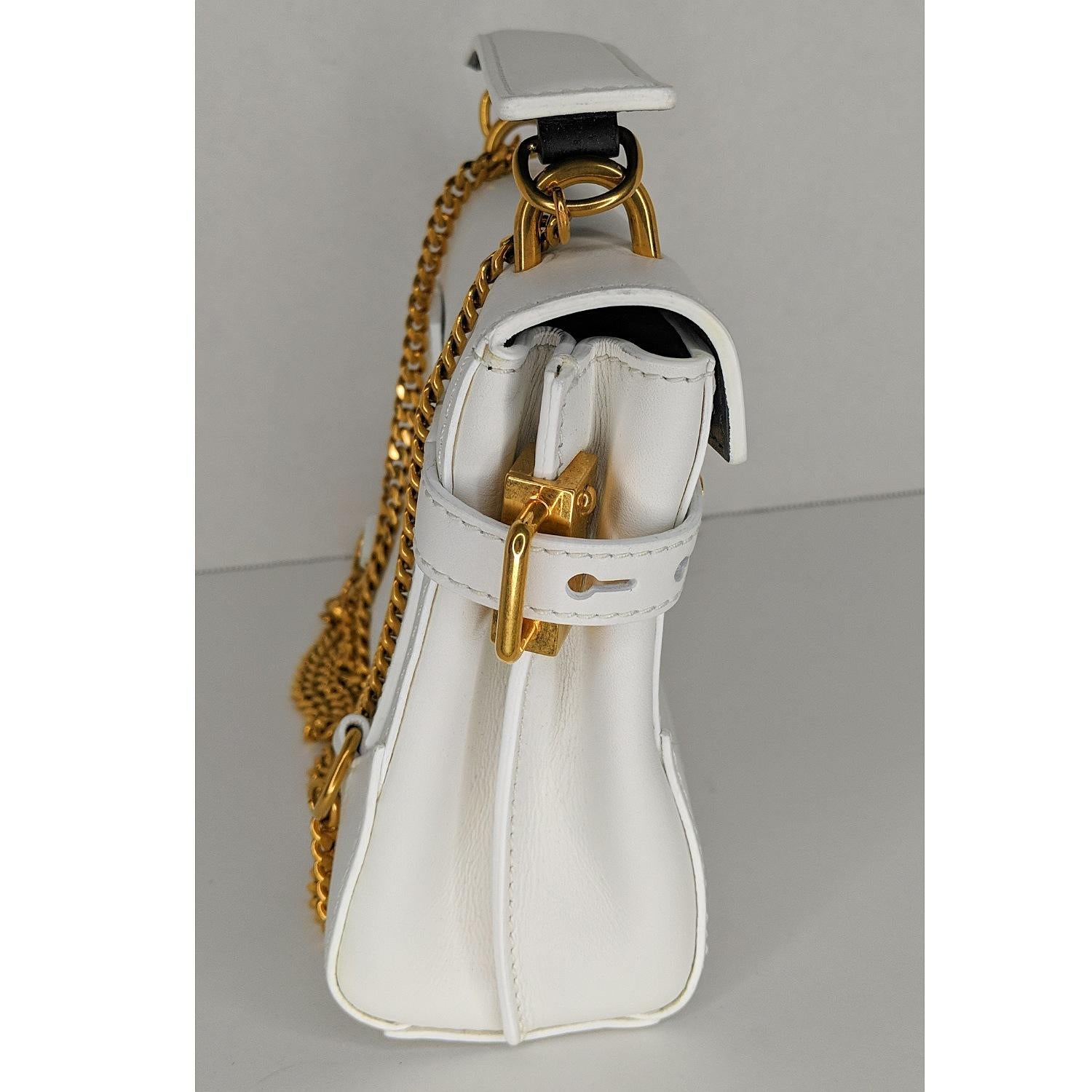 De las mujeres Mochila Crossbody B-Buzz Blanca Balmain