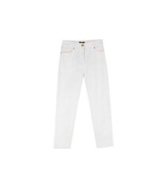 Balmain White Straight Leg Jeans
