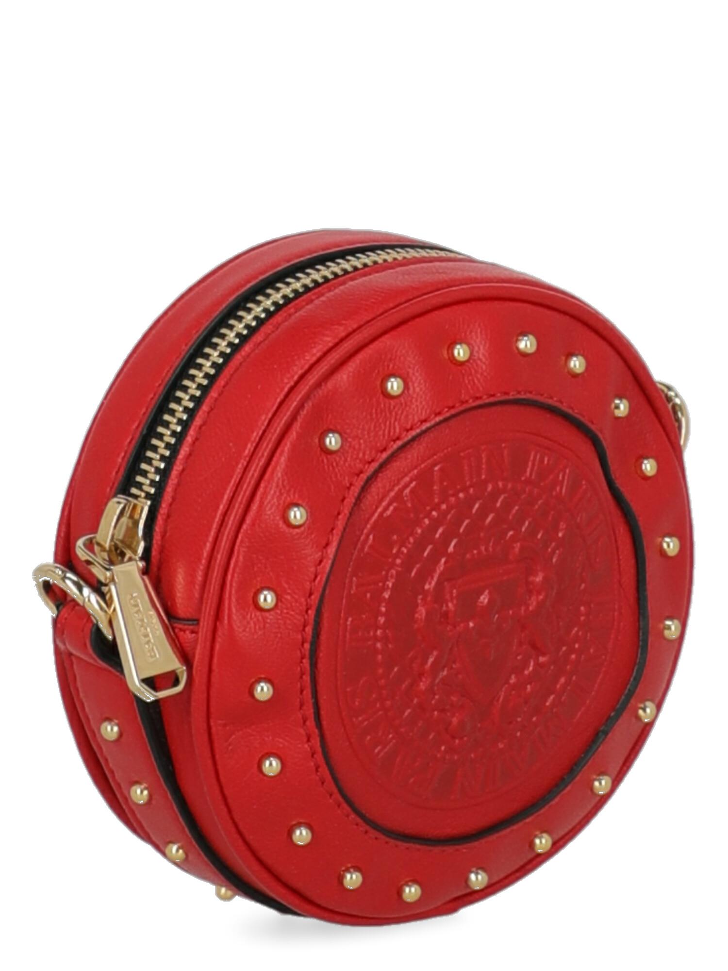 balmain bag red