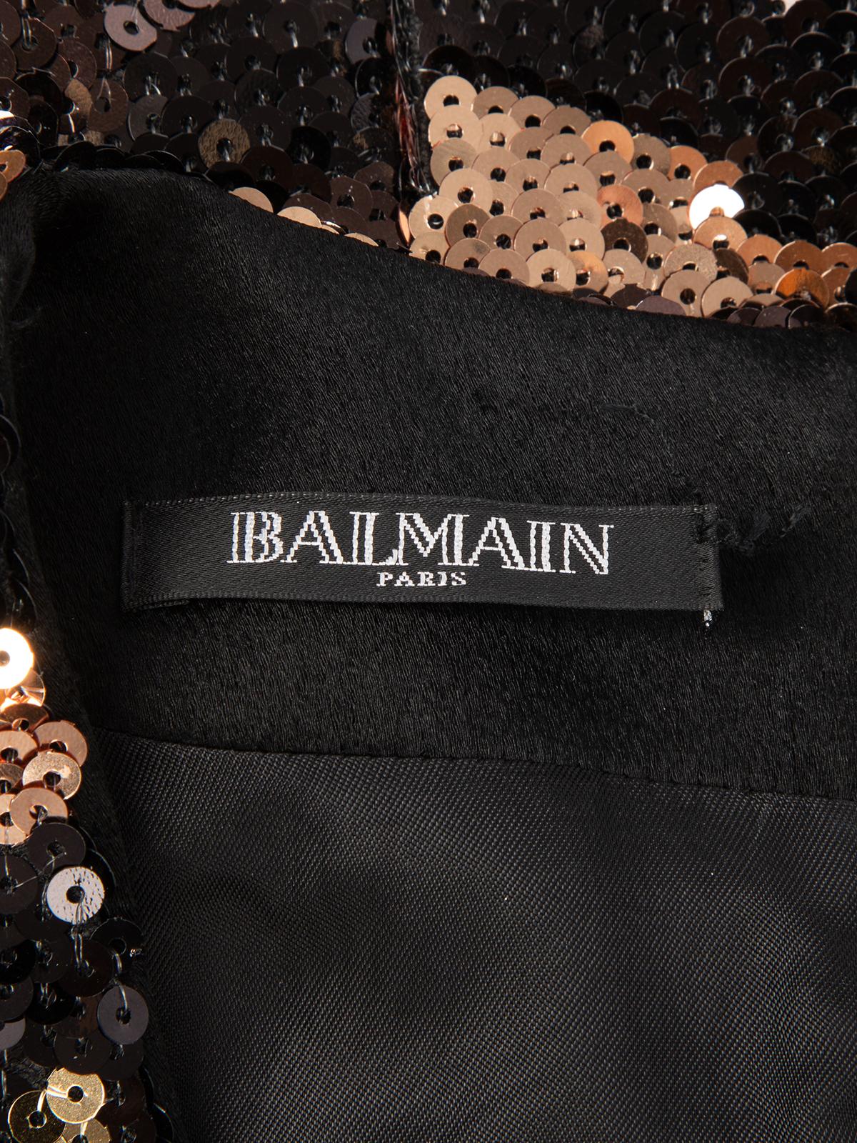 Balmain Women's Sequin Mini Dress 3