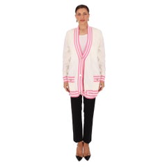 Balmain Wool Logo Cardigan