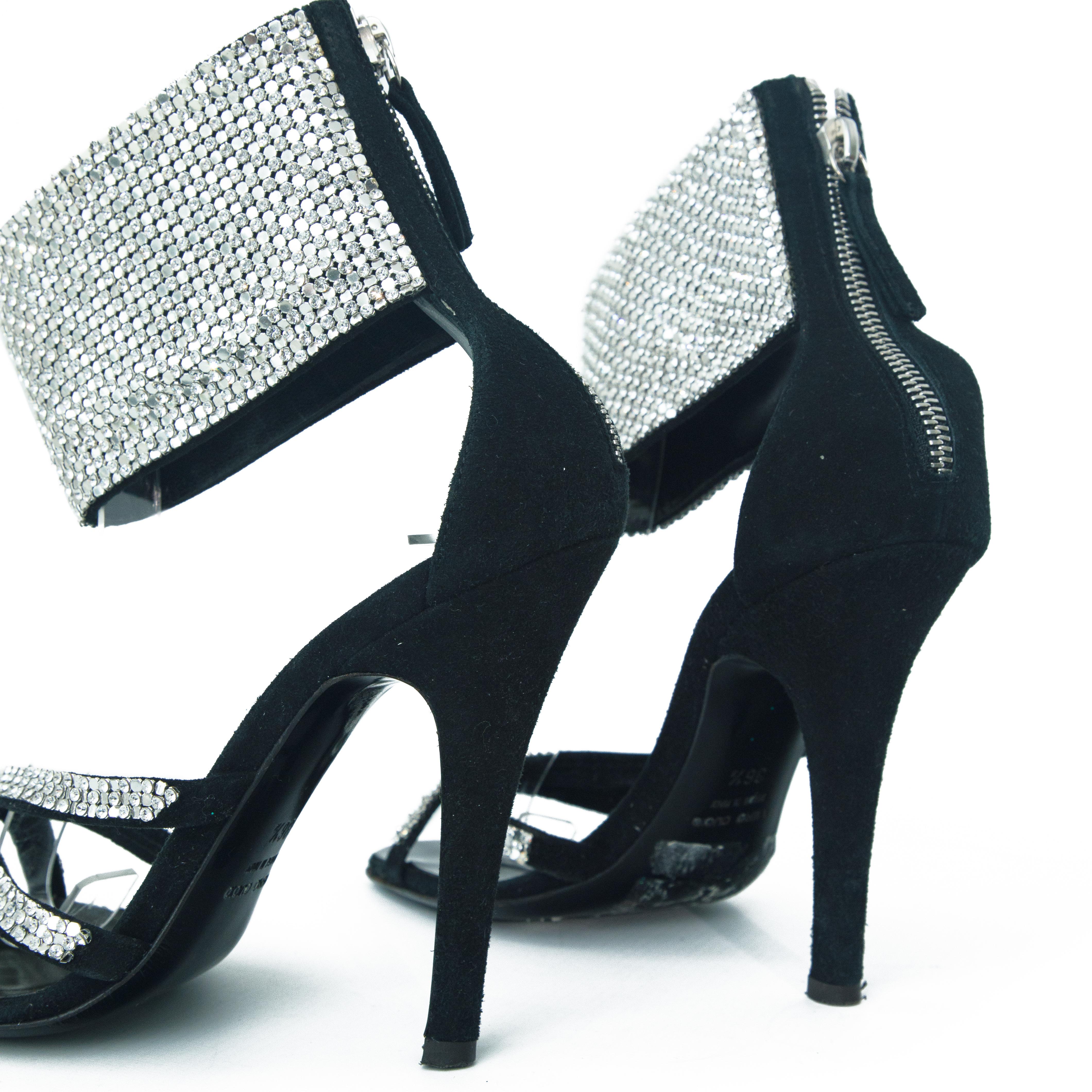 Balmain x Giuseppe Zanotti 2009 Studded Heels size 36.5 In Good Condition For Sale In London, GB