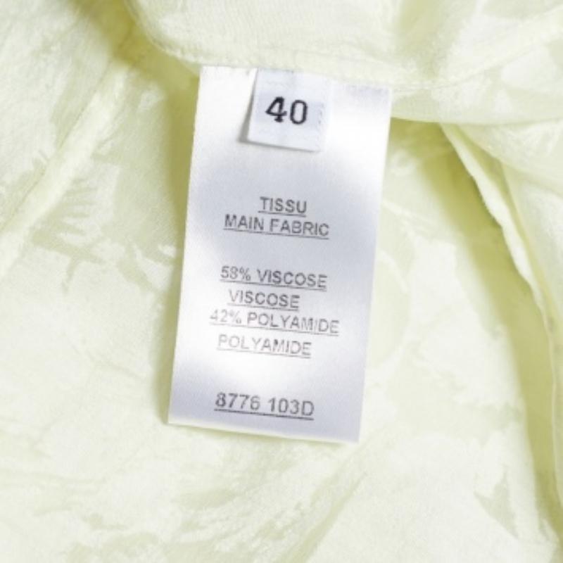 Balmain Gelb Harlekin Check Jacquard ärmelloses Tank Top S Damen im Angebot