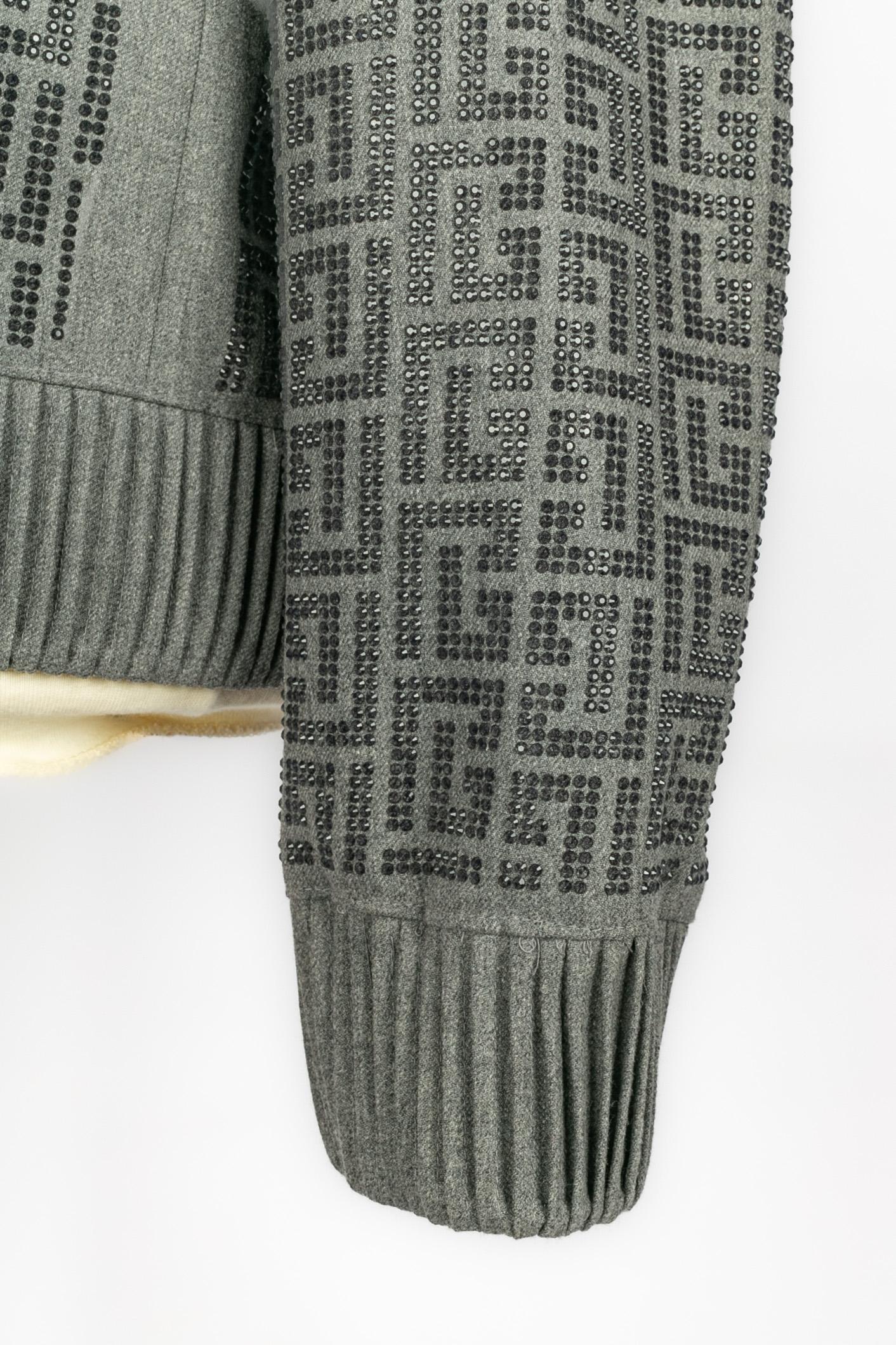 Balmain Jacke mit Reißverschluss im Angebot 1