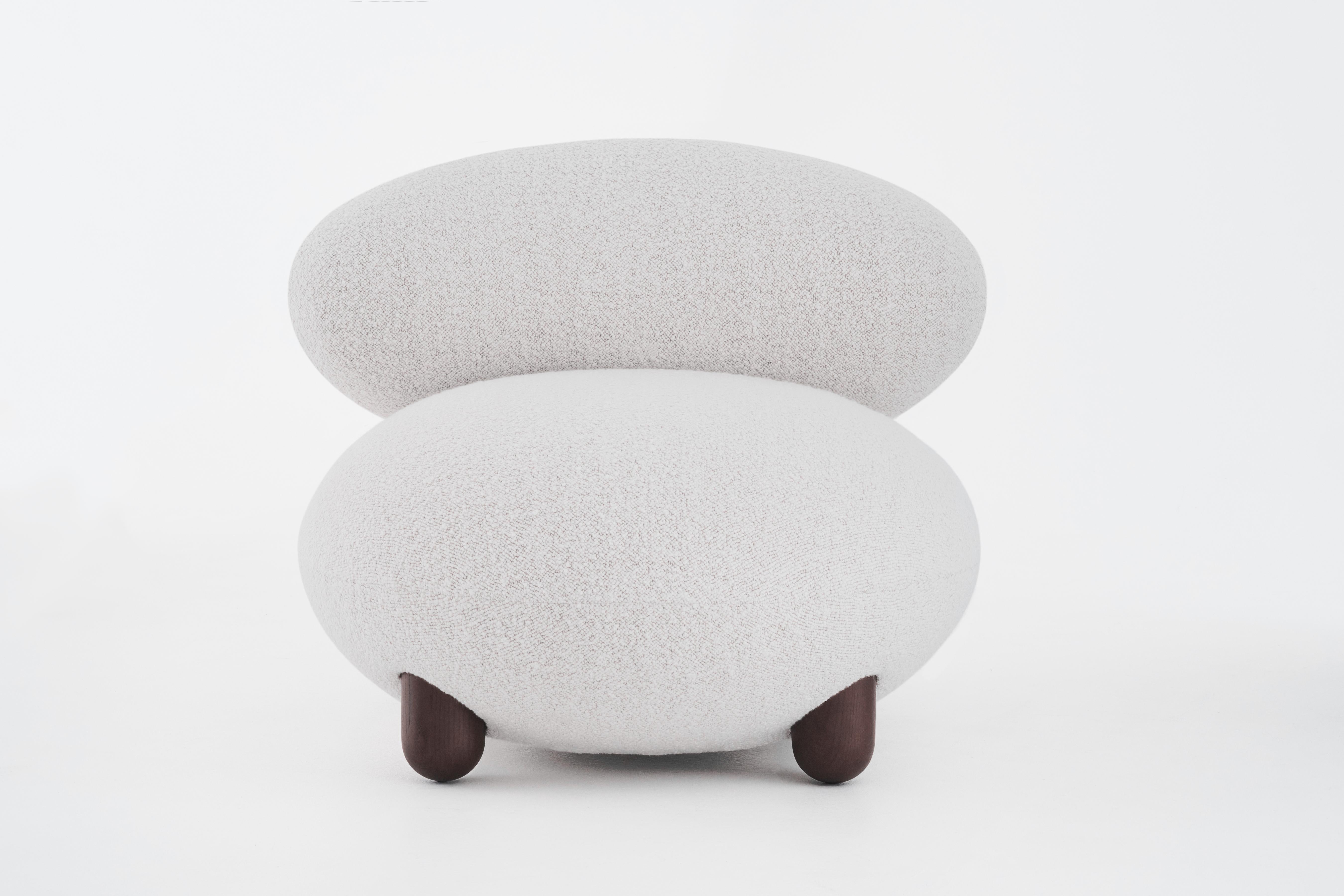 Baloo Boucle Flock Loungesessel von NOOM (Moderne) im Angebot