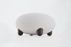 Pouf Baloo Boucle Flock par NOOM