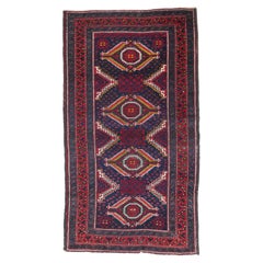 Vintage Balouch Rug 3'5'' x 6'3''