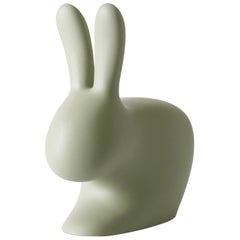 Vintage Balsam Green Baby Rabbit Chair by Stefano Giovannoni