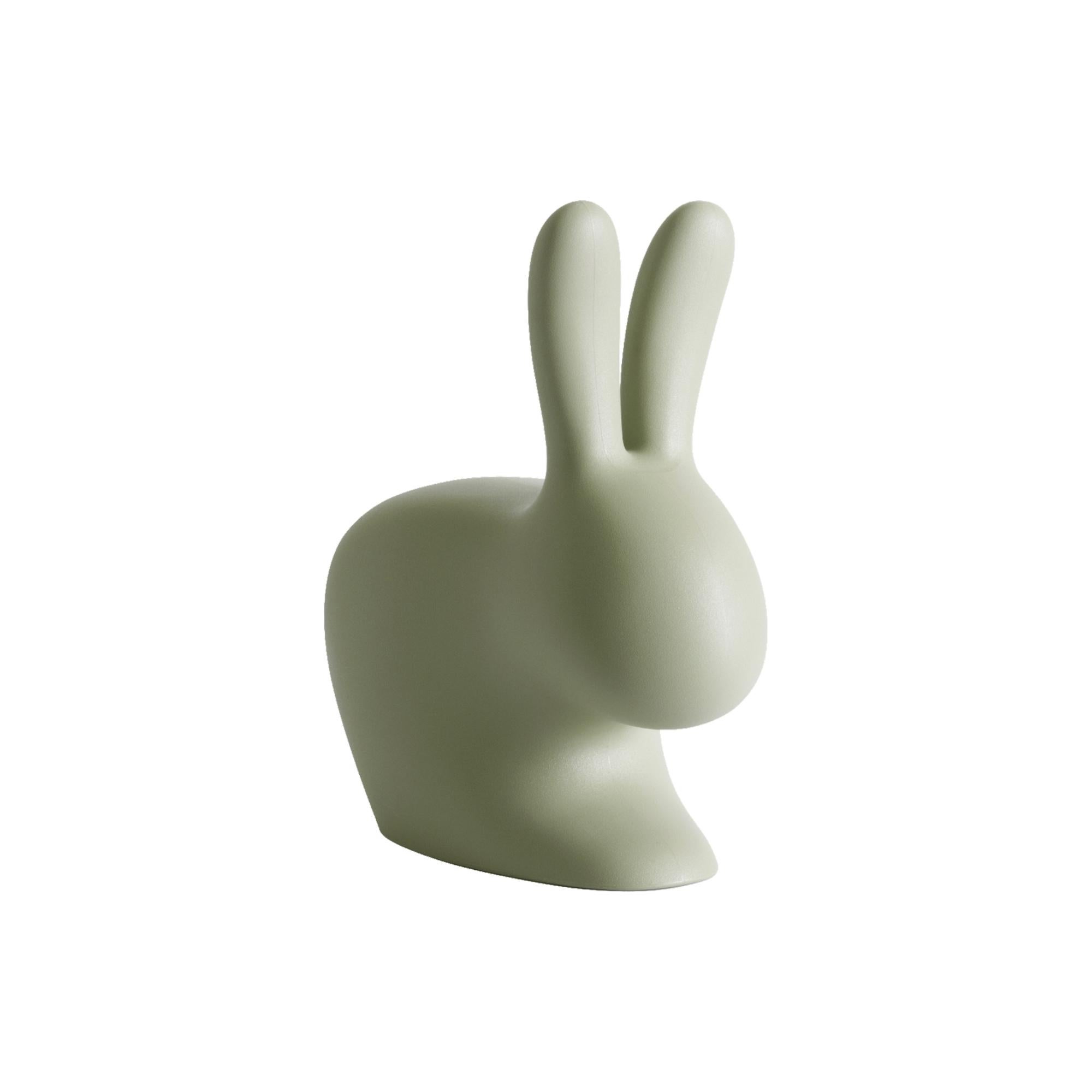 Modern In Stock in Los Angeles, Balsam Green Baby Rabbit Chair by Stefano Giovannoni
