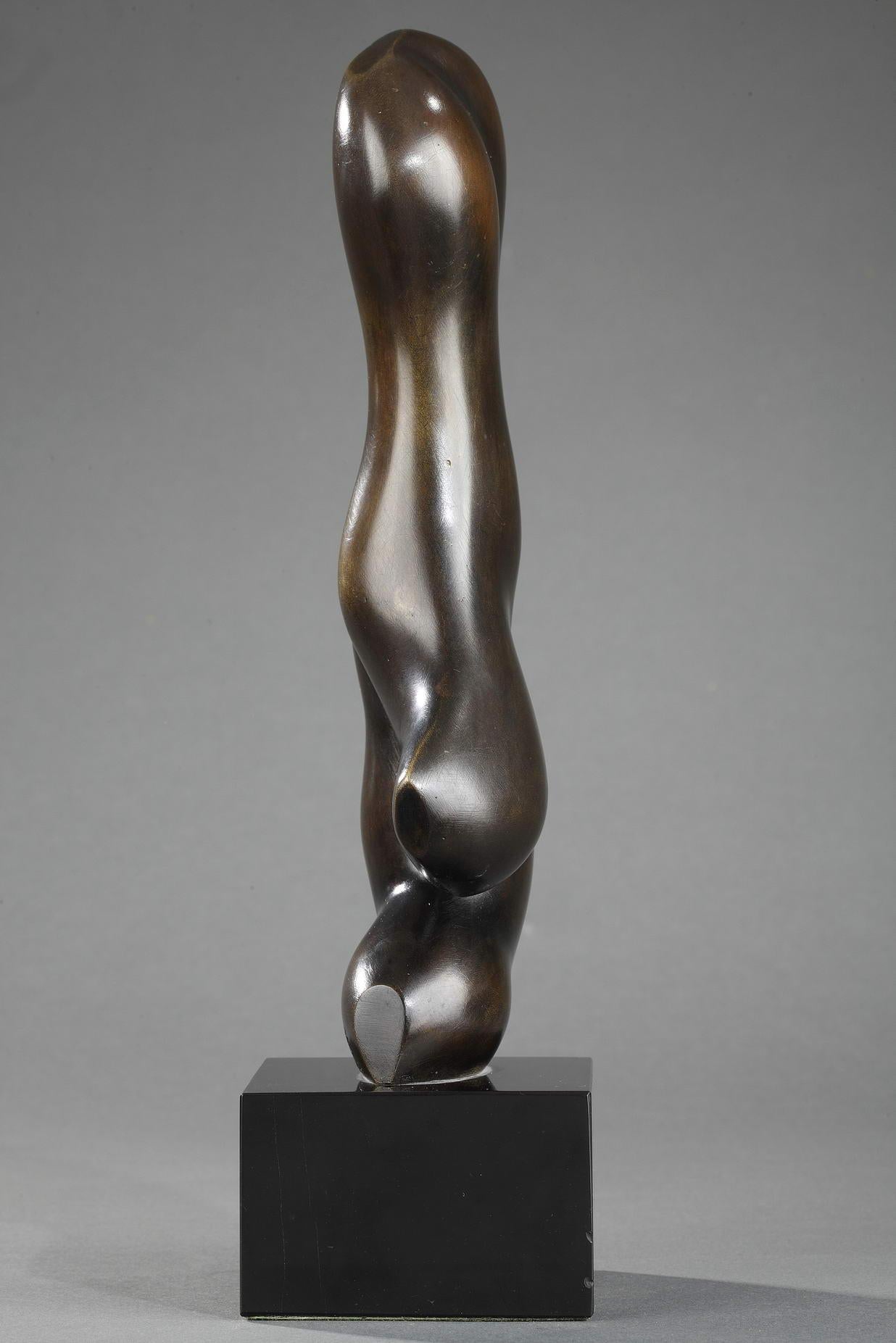 Elan - Abstract Sculpture Oro di Baltasar Lobo