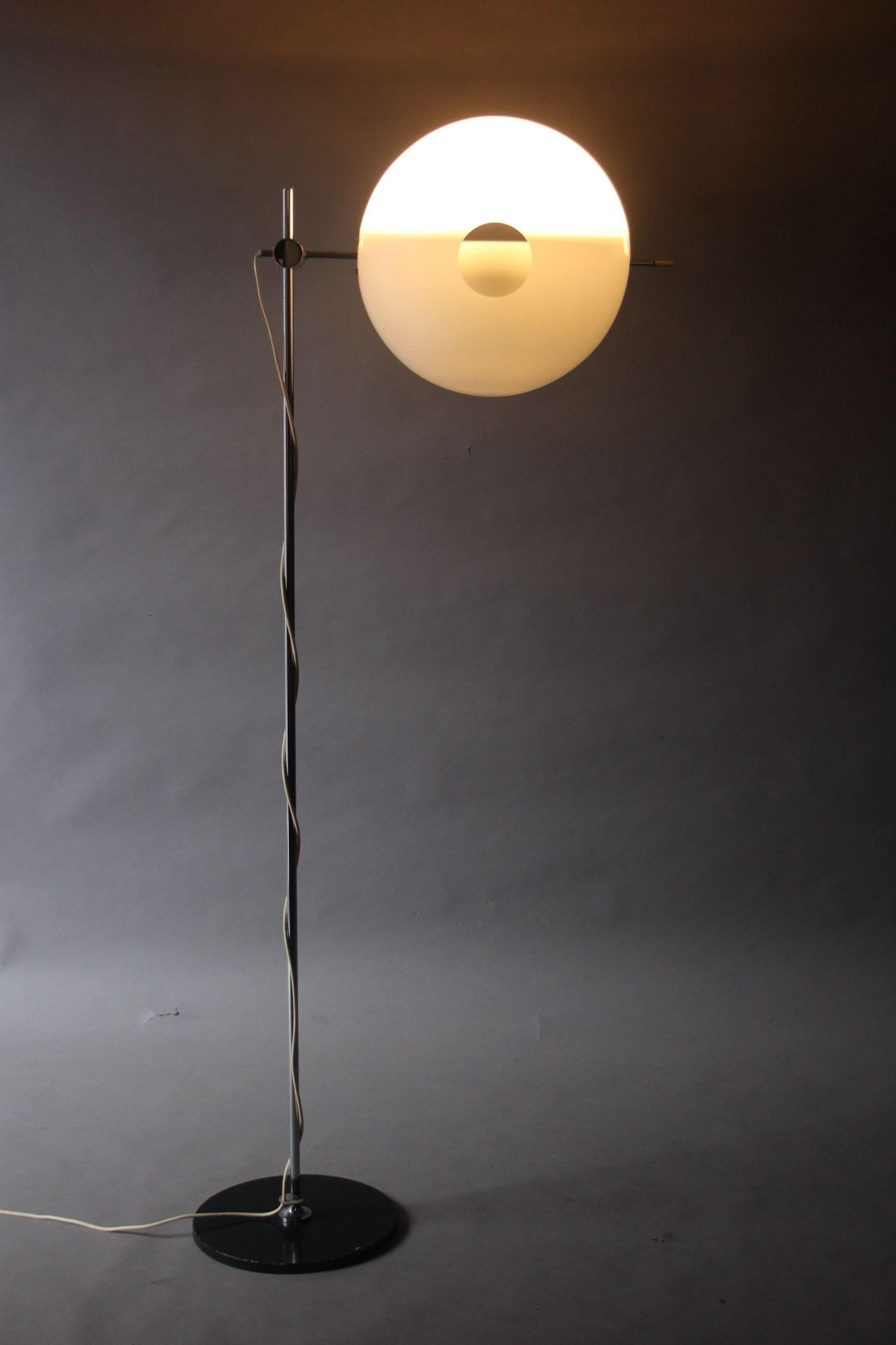 Late 20th Century Rico and Rosemarie Baltensweiler Floor Lamp